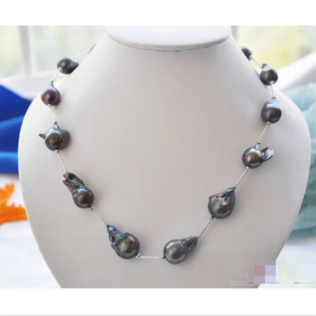P4019 20" 20mm black BAROQUE KESHI REBORN PEARL gild drivepipe necklace ^^^@^Noble style Natural Fine jewe SHIPPING (C0309)
P4019 20" 20mm black BAROQUE KESHI REBORN PEARL gild drivepipe necklace ^^^@^Noble style Natural Fine jewe SHIPPING (C0309)