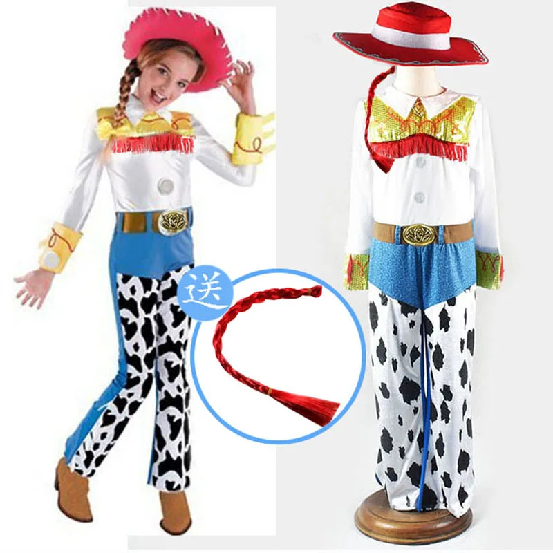 Toy Story The Yodeling Cowgirl Jessie Outfit Cosplay Costume Halloween Carnival Costumes For child
Toy Story The Yodeling Cowgirl Jessie Outfit Cosplay Costume Halloween Carnival Costumes For child