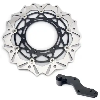 BIKINGBOY For KTM 125 200 250 300 380 400 450 520 525 530 EXC EXC-F EXC-R 320mm Oversize Front Brake Disc Disk Rotor Bracket
BIKINGBOY For KTM 125 200 250 300 380 400 450 520 525 530 EXC EXC-F EXC-R 320mm Oversize Front Brake Disc Disk Rotor Bracket