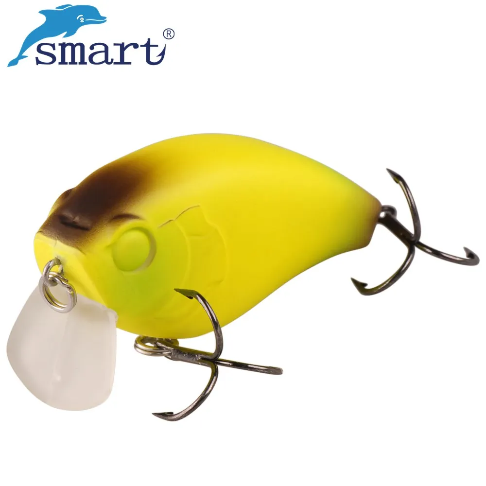 Smart Fishing Lure Crank Baits 60mm 18g Plastic Hard Bait VMC Hook Isca Artificial Para Pesca Leurre Peche Floating Crankbaits
Smart Fishing Lure Crank Baits 60mm 18g Plastic Hard Bait VMC Hook Isca Artificial Para Pesca Leurre Peche Floating Crankbaits