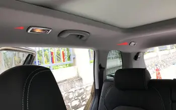 For Skoda Kodiaq 2017 2018 Matte ABS Chrome / Carbon fiber color plastic Rear Back Inner Reading Light Lamp Cover Frame Decor 
For Skoda Kodiaq 2017 2018 Matte ABS Chrome / Carbon fiber color plastic Rear Back Inner Reading Light Lamp Cover Frame Decor