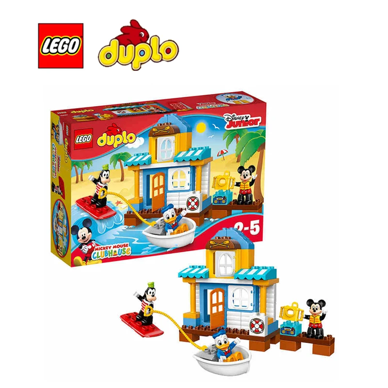 LEGO Duplo Mickey & Friends Beach House Architecture Building Blocks Model Kit Plate Educational Toys For Children LEGC10827
LEGO Duplo Mickey & Friends Beach House Architecture Building Blocks Model Kit Plate Educational Toys For Children LEGC10827