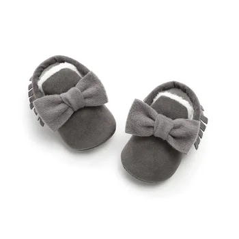 Newborn Plus velvet Infant Toddler Shoes Bowknot Baby Girl Tassel Bow Crib Leather Boot Moccasins Shoes First Walkers
Newborn Plus velvet Infant Toddler Shoes Bowknot Baby Girl Tassel Bow Crib Leather Boot Moccasins Shoes First Walkers