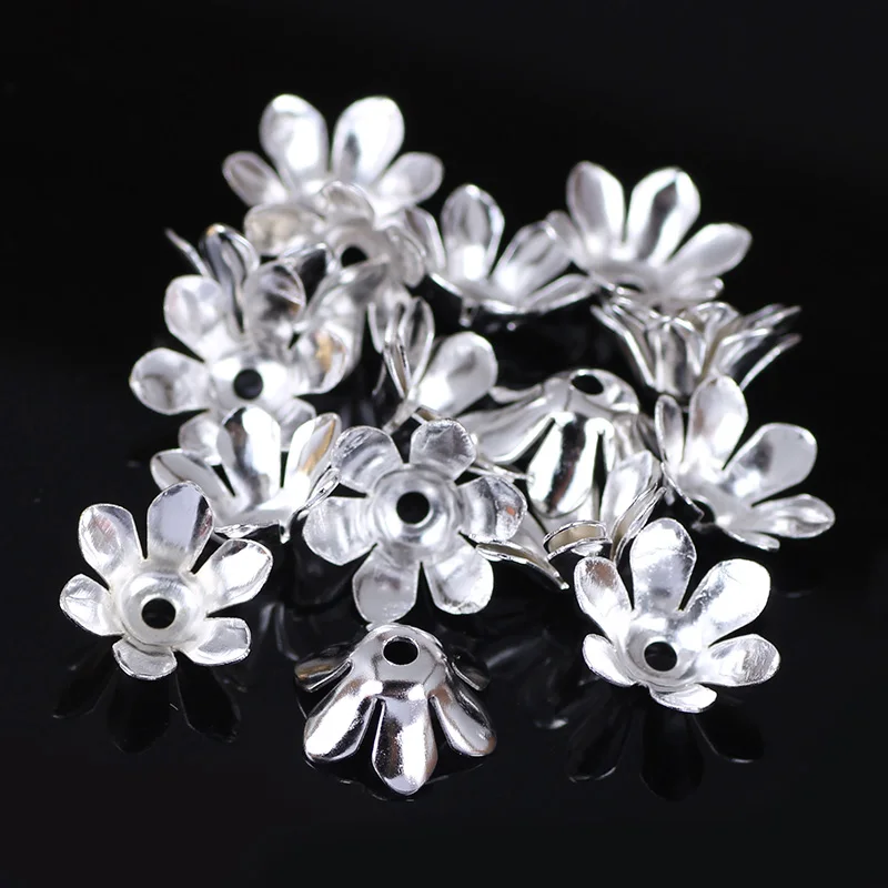 ZHUBI New Cap Beads 6/8/12mm High Quality Diy Gold/Silver Hollow Flower Metal Charms Bead Caps Diy Jewelry Findings Accessories
ZHUBI New Cap Beads 6/8/12mm High Quality Diy Gold/Silver Hollow Flower Metal Charms Bead Caps Diy Jewelry Findings Accessories