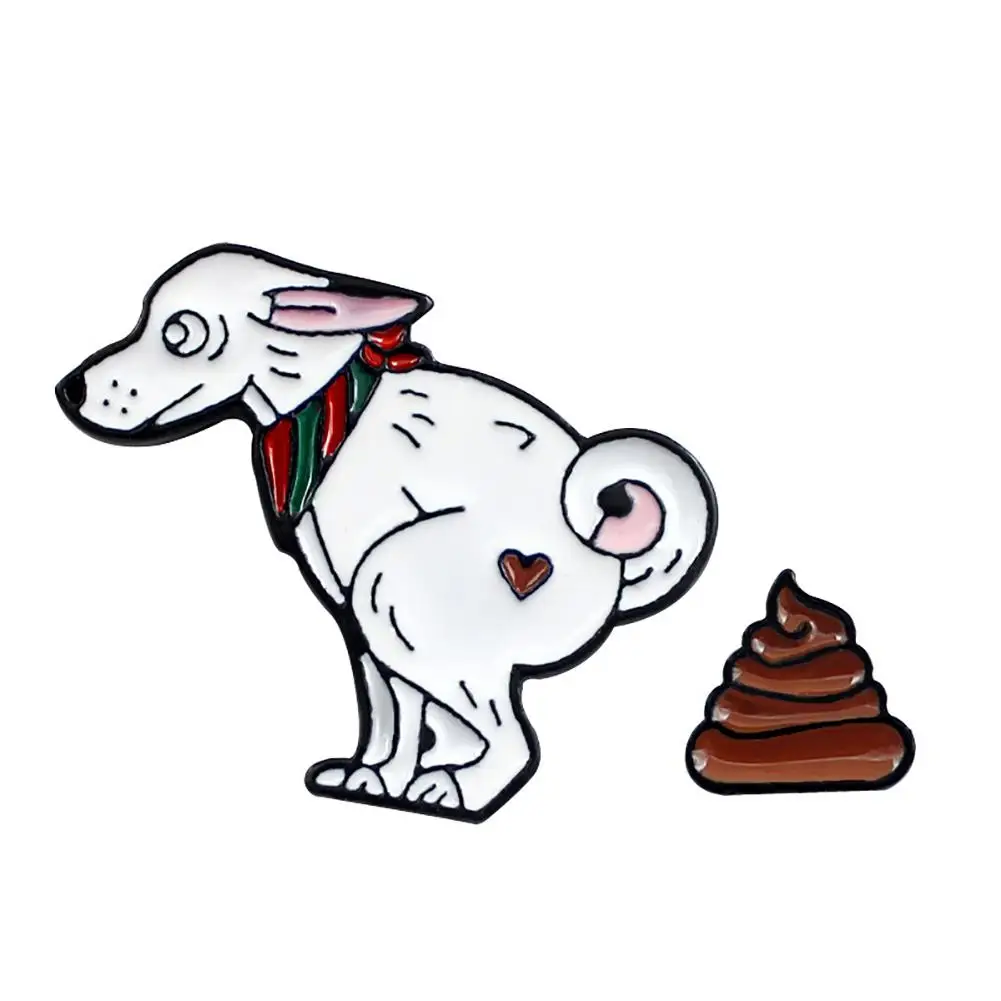 Cute Dog Rainbow Poo Pattern Animal Badge Children Enamel Brooch Pin Jewelry Decor
Cute Dog Rainbow Poo Pattern Animal Badge Children Enamel Brooch Pin Jewelry Decor