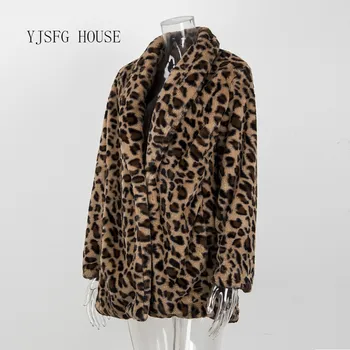 Leopard 2019 New Women High quality Faux Fur coats Luxury Winter Warm plush jacket Fashion Charms Hot fur Women's Coats outwear
Leopard 2019 New Women High quality Faux Fur coats Luxury Winter Warm plush jacket Fashion Charms Hot fur Women's Coats outwear