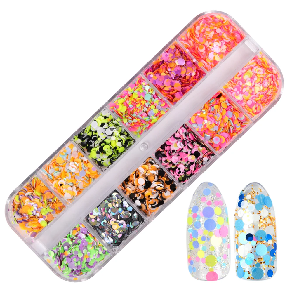 Nail Art Glitter Sequins Set Color Mixed Mini Round Shape Tips Nail Glitter Powder Women Nail Decoration Manicure Tools SAP-B
Nail Art Glitter Sequins Set Color Mixed Mini Round Shape Tips Nail Glitter Powder Women Nail Decoration Manicure Tools SAP-B