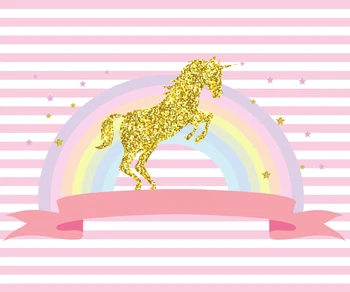 Golden unicorn pink stripes Birthday Photography Backdrops Photo Background Party Wall Decoration Backdrop W-333
Golden unicorn pink stripes Birthday Photography Backdrops Photo Background Party Wall Decoration Backdrop W-333