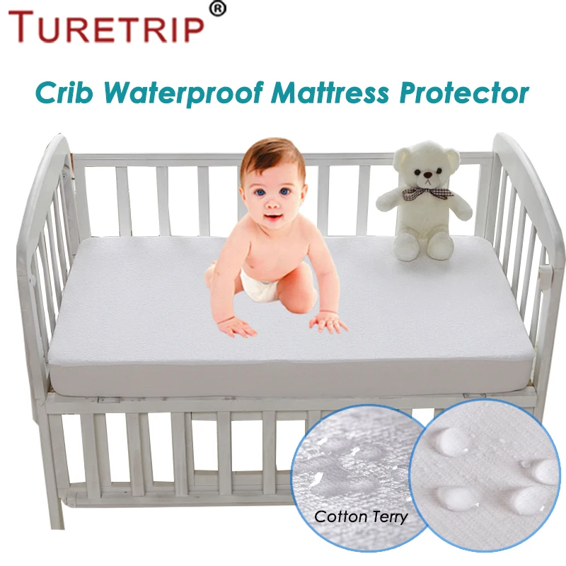 cotton terry baby mattress protector (2)