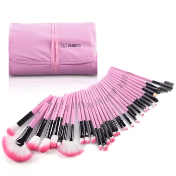 VANDER LIFE 32 Pcs Makeup Brushes Set For Women Fashion Soft Face Lip Eyebrow Shadow Make Up Brush Set Kit + Pouch Bag Maquiagem
VANDER LIFE 32 Pcs Makeup Brushes Set For Women Fashion Soft Face Lip Eyebrow Shadow Make Up Brush Set Kit + Pouch Bag Maquiagem