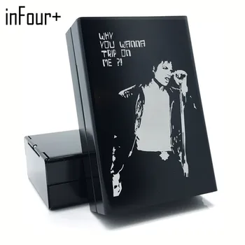 Hot Fashion Michael Jackson Aluminum Alloy Cigarette Box Metal Cigarette Case Sigarette Doosje Case Cigarette Cover Storage Box
Hot Fashion Michael Jackson Aluminum Alloy Cigarette Box Metal Cigarette Case Sigarette Doosje Case Cigarette Cover Storage Box