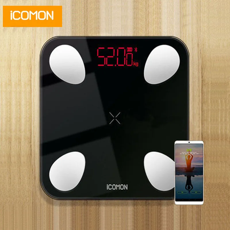 iCOMON USB 25 body data smart bathroom scales floor human weighing mi scale body fat bmi weight scale bluetooth balance 180kg
iCOMON USB 25 body data smart bathroom scales floor human weighing mi scale body fat bmi weight scale bluetooth balance 180kg