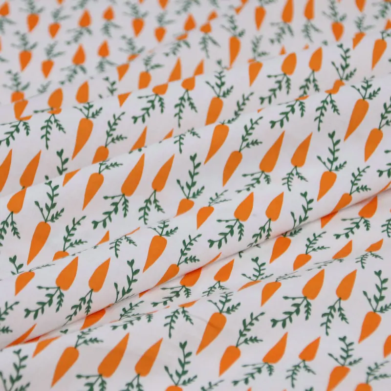 carrot printed white color fabric,100% cotton poplin fabric for baby kids clothing,natural Cotton tissus for Dress DIY Sewing
carrot printed white color fabric,100% cotton poplin fabric for baby kids clothing,natural Cotton tissus for Dress DIY Sewing