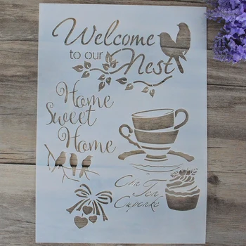 A4 A3 A2 DIY Craft Layering Stencils For Walls Painting Scrapbooking Stamping Stamp Album Decorative Embossing Paper Card
A4 A3 A2 DIY Craft Layering Stencils For Walls Painting Scrapbooking Stamping Stamp Album Decorative Embossing Paper Card