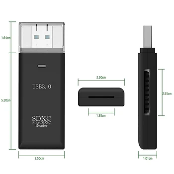 USB 3.0 Multi Memory Card Reader Flash TF Memory Card Adapter Hub Mini Cardreader For Computer PC
USB 3.0 Multi Memory Card Reader Flash TF Memory Card Adapter Hub Mini Cardreader For Computer PC