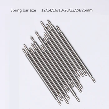 Sliver color Spring Bar For WatchBand Stainless Steel 8-25mmWatch Band Strap Link Pins Repair Watch About Repair Watch Parts10pc
Sliver color Spring Bar For WatchBand Stainless Steel 8-25mmWatch Band Strap Link Pins Repair Watch About Repair Watch Parts10pc