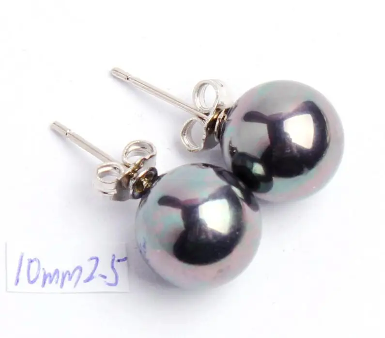 Free Shipping >>>>10mm Smooth Round Shape Mixed Color Shell Silver Fashion Earrings
Free Shipping >>>>10mm Smooth Round Shape Mixed Color Shell Silver Fashion Earrings
