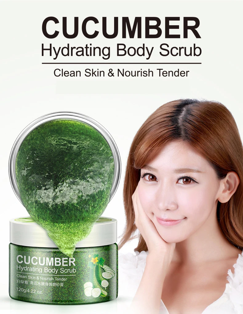 Cucumber Body Exfoliating Scrub Deep Cleansing Moisturizing Exfoliating Smoothing Body Whitening Skin Scrub Gel TSLM1
Cucumber Body Exfoliating Scrub Deep Cleansing Moisturizing Exfoliating Smoothing Body Whitening Skin Scrub Gel TSLM1