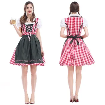 Traditional Dress Blouse Apron German Oktoberfest Traditional Beer Dress Festival Party Dance Dress Lolita Dresses
Traditional Dress Blouse Apron German Oktoberfest Traditional Beer Dress Festival Party Dance Dress Lolita Dresses