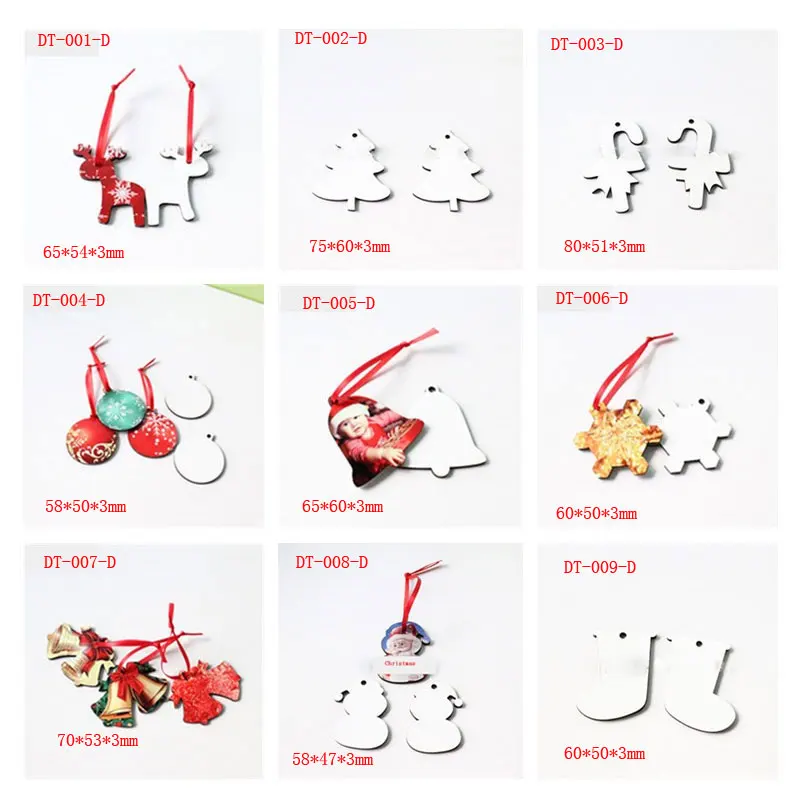 mdf blank charm for dye sublimation christmas tree santa Claus elk heat Transfer printing blank consumable DIY gift 30pcs/lot
mdf blank charm for dye sublimation christmas tree santa Claus elk heat Transfer printing blank consumable DIY gift 30pcs/lot