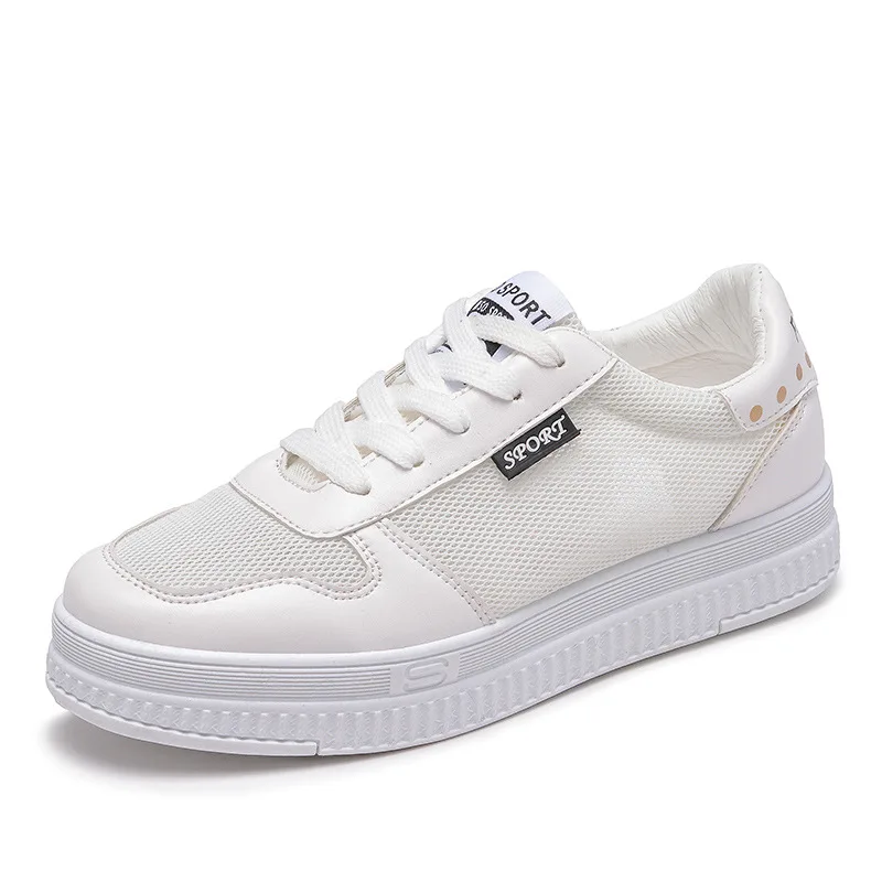 European Mesh fashion solid adults flats casual 2018 lace up high quality women sneakers Spring/Autumn Leisure women shoes
European Mesh fashion solid adults flats casual 2018 lace up high quality women sneakers Spring/Autumn Leisure women shoes