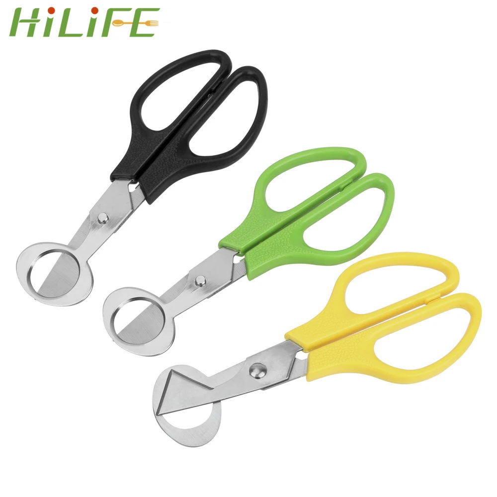 HILIFE Durable Quail Egg Shell Scissors Stainless Steel Blade Rust Resistant Kitchen Tools Cigar Cutters Multifunction Egg Tools
HILIFE Durable Quail Egg Shell Scissors Stainless Steel Blade Rust Resistant Kitchen Tools Cigar Cutters Multifunction Egg Tools