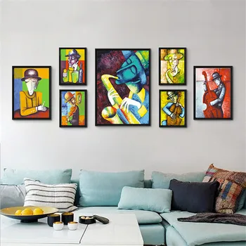 Figure Man Cartoon Abstract Home Decor Wall Art Nordic Canvas Painting Print Instruments Watercolor Poster Bar Bedroom Picture
Figure Man Cartoon Abstract Home Decor Wall Art Nordic Canvas Painting Print Instruments Watercolor Poster Bar Bedroom Picture