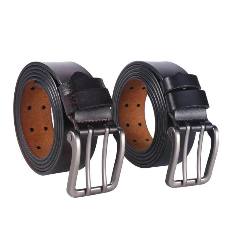 leather strap male buckle belts for men authentic girdle trend men's belts ceinture Fashion designer double beard needle buckle
leather strap male buckle belts for men authentic girdle trend men's belts ceinture Fashion designer double beard needle buckle