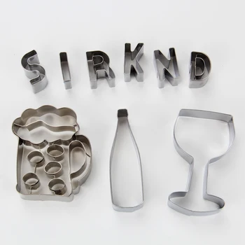 (6sets/lot)Free Shipping 2018 High Quality 9pcs Stainless Steel Drinks Theme Cookie Cutters Set
(6sets/lot)Free Shipping 2018 High Quality 9pcs Stainless Steel Drinks Theme Cookie Cutters Set
