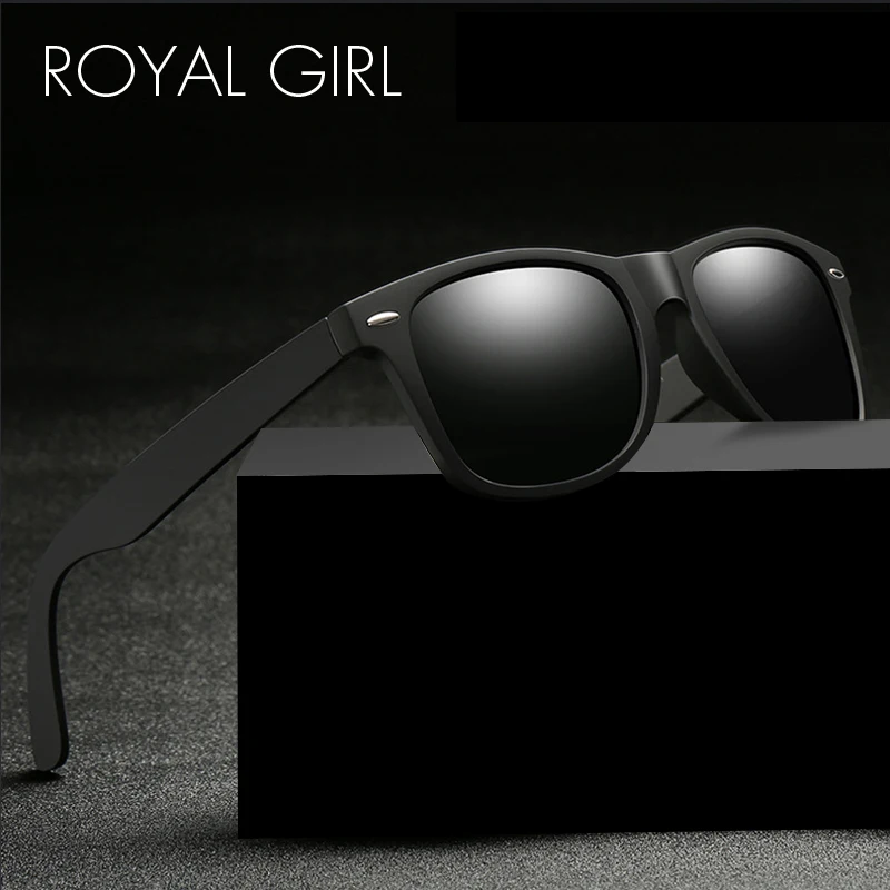 ROYAL GIRL Fashion Designer Men Polarized Sunglasses Men Retro Oval Driving Black Frame Eyewear Sun Glasses UV400 ms015
ROYAL GIRL Fashion Designer Men Polarized Sunglasses Men Retro Oval Driving Black Frame Eyewear Sun Glasses UV400 ms015