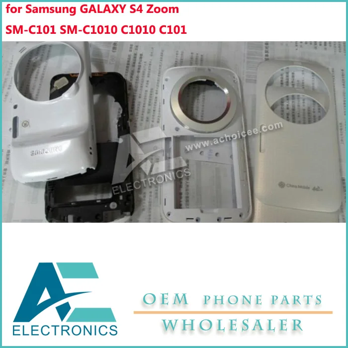 Housing Cover Case Back Cover Frame Bezel Chassic Housings for Samsung GALAXY S4 Zoom SM-C101 SM-C1010 C1010 C101
Housing Cover Case Back Cover Frame Bezel Chassic Housings for Samsung GALAXY S4 Zoom SM-C101 SM-C1010 C1010 C101