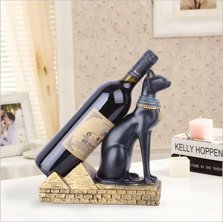 The Bast Figurine Wine Rack Cork Container Bottle Holder Kitchen Bar Display Cat Wine Craft Gift Handcraft Animal Wine Stand
The Bast Figurine Wine Rack Cork Container Bottle Holder Kitchen Bar Display Cat Wine Craft Gift Handcraft Animal Wine Stand