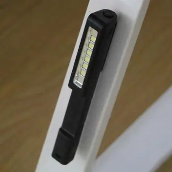 Portable Mini LED Super Bright Light 6*SMD LED Flashlight Built-In Magnets Torch Power By Battery
Portable Mini LED Super Bright Light 6*SMD LED Flashlight Built-In Magnets Torch Power By Battery