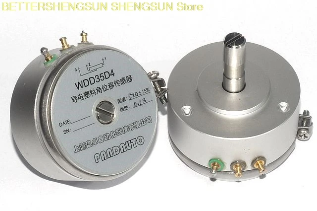 0.1% linearity WDD35D-4 conductive plastic angular displacement sensor potentiometer 1K|2K|5K
0.1% linearity WDD35D-4 conductive plastic angular displacement sensor potentiometer 1K|2K|5K