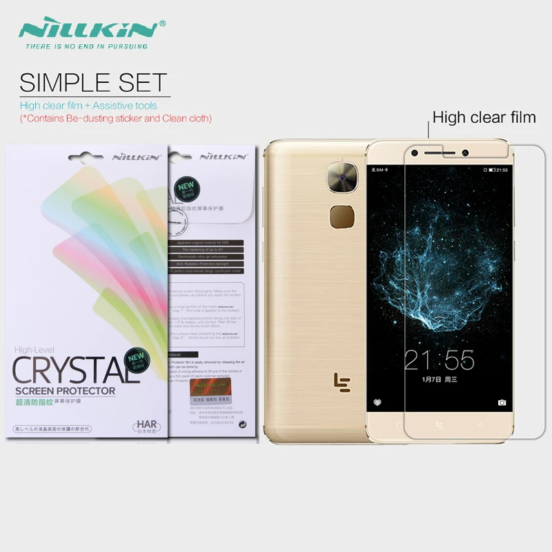 Nillkin Le pro3 Transparent PET High Clear / Matte Screen Protector For LeEco Le Pro3 Pro 3 Protective Film
Nillkin Le pro3 Transparent PET High Clear / Matte Screen Protector For LeEco Le Pro3 Pro 3 Protective Film