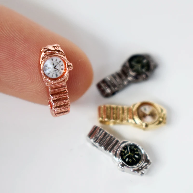 Umedolly 4pcs/lot 1:12 Scale Miniature Watch for Dollhouse Decor Mini Furniture Toy Accessories
Umedolly 4pcs/lot 1:12 Scale Miniature Watch for Dollhouse Decor Mini Furniture Toy Accessories