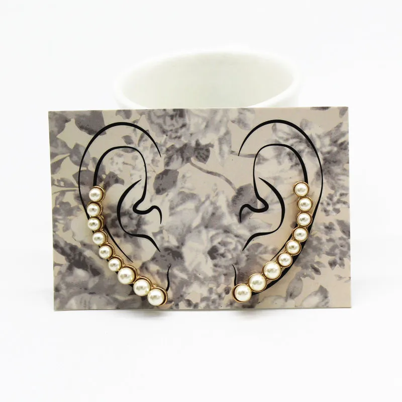 New Fashion Exquisite Designed Beautiful Sweet Imitate Pearl Earring Clips Women Ear Cuff Brincos Jewelry Wholesale
New Fashion Exquisite Designed Beautiful Sweet Imitate Pearl Earring Clips Women Ear Cuff Brincos Jewelry Wholesale