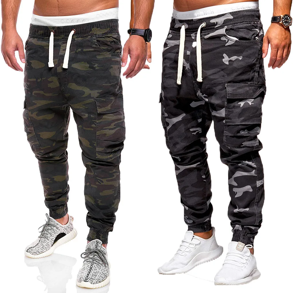 2019 Fall Men's Fashion Loose Handsome PocketJeans Pants Tooling Camouflage Pants M-4XL
2019 Fall Men's Fashion Loose Handsome PocketJeans Pants Tooling Camouflage Pants M-4XL
