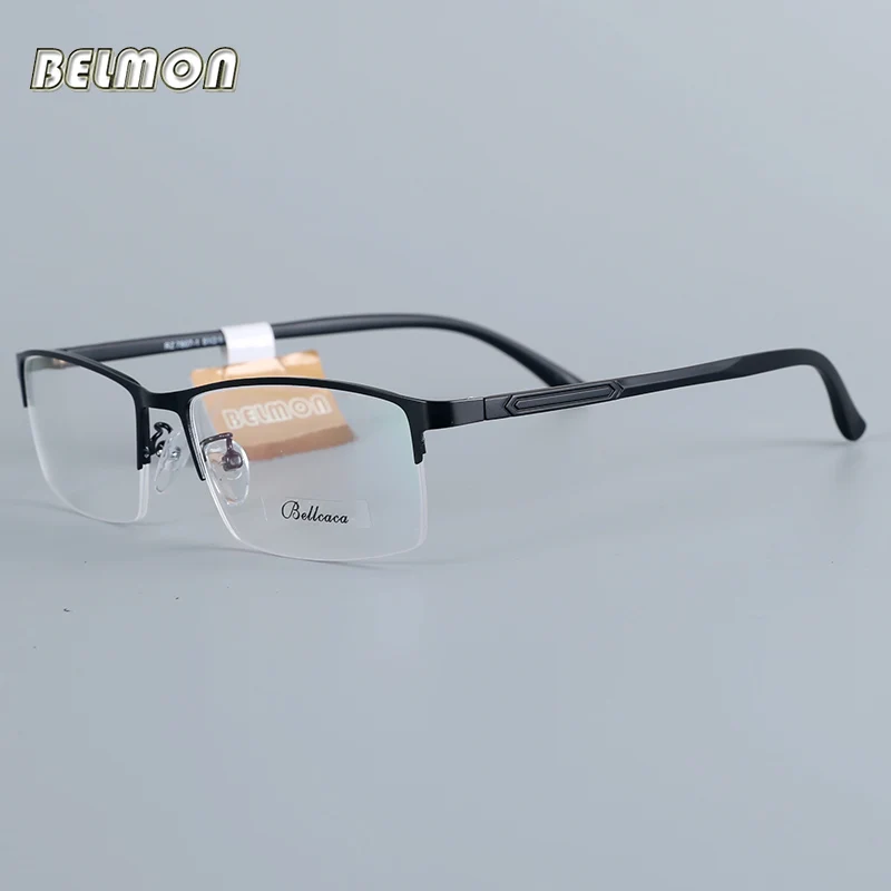 Belmon Spectacle Frame Eyeglasses Men Nerd Computer Optical Prescription Eye Glasses Frame For Male Clear Lens Eyewear RS-7807-1
Belmon Spectacle Frame Eyeglasses Men Nerd Computer Optical Prescription Eye Glasses Frame For Male Clear Lens Eyewear RS-7807-1