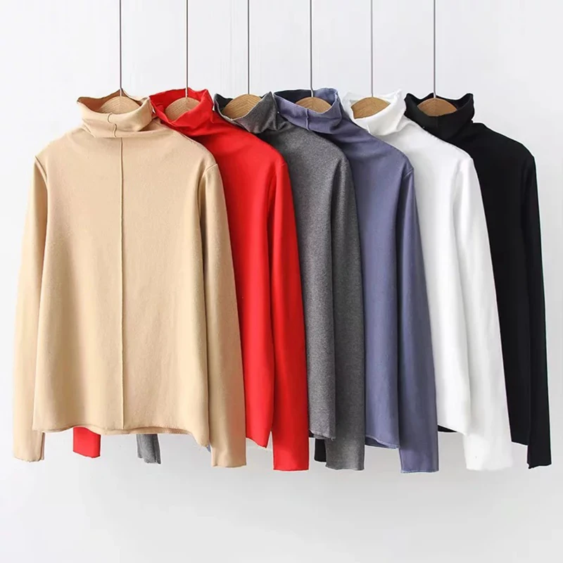 Autumn Winter Elastic large size blusas Slim Turtle Neck Vintage women's blouse with long sleeves Women's shirt and blouse
Autumn Winter Elastic large size blusas Slim Turtle Neck Vintage women's blouse with long sleeves Women's shirt and blouse