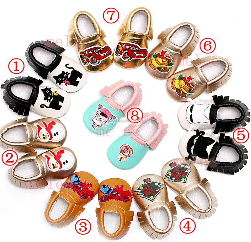 Infant XMAS PU shoes Toddler lazy Cat Spiderman Mocss soft sole santa girl boy indoor walking moccasins
Infant XMAS PU shoes Toddler lazy Cat Spiderman Mocss soft sole santa girl boy indoor walking moccasins