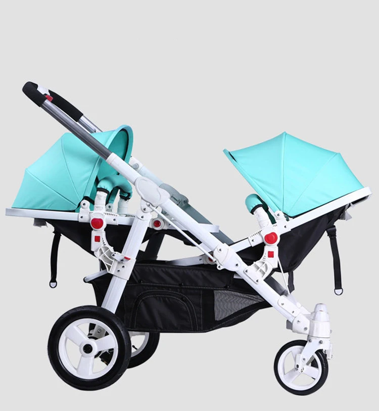 High quality Motherknows twins baby stroller front and rear folding light high quality two-way trolley six free gifts
High quality Motherknows twins baby stroller front and rear folding light high quality two-way trolley six free gifts