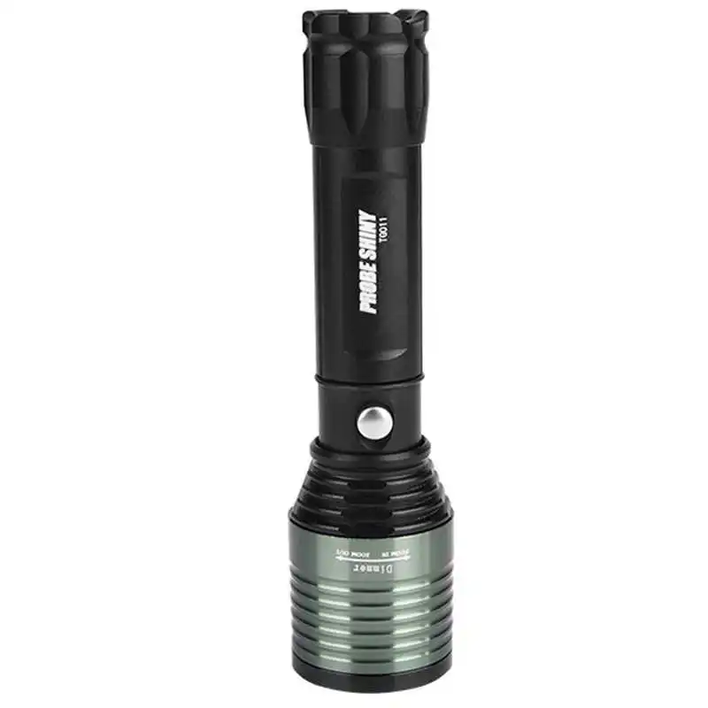Super Bright Zoomable XML Q5 LED 18650 Flashlight Torch Zoom Lamp Light 3 Mode powerful led flashlight laser pointer #3S25 (2)