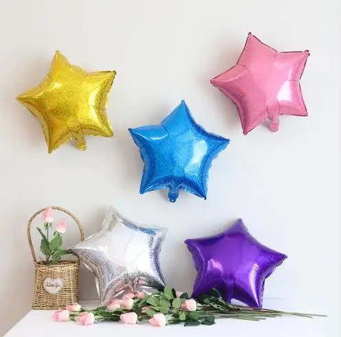 6pcs 18'' Laser Star Aluminium Foil Balloon For Baby Adult Birthday New Year Wedding Decoration Globos Kids Toys Party Supplies
6pcs 18'' Laser Star Aluminium Foil Balloon For Baby Adult Birthday New Year Wedding Decoration Globos Kids Toys Party Supplies