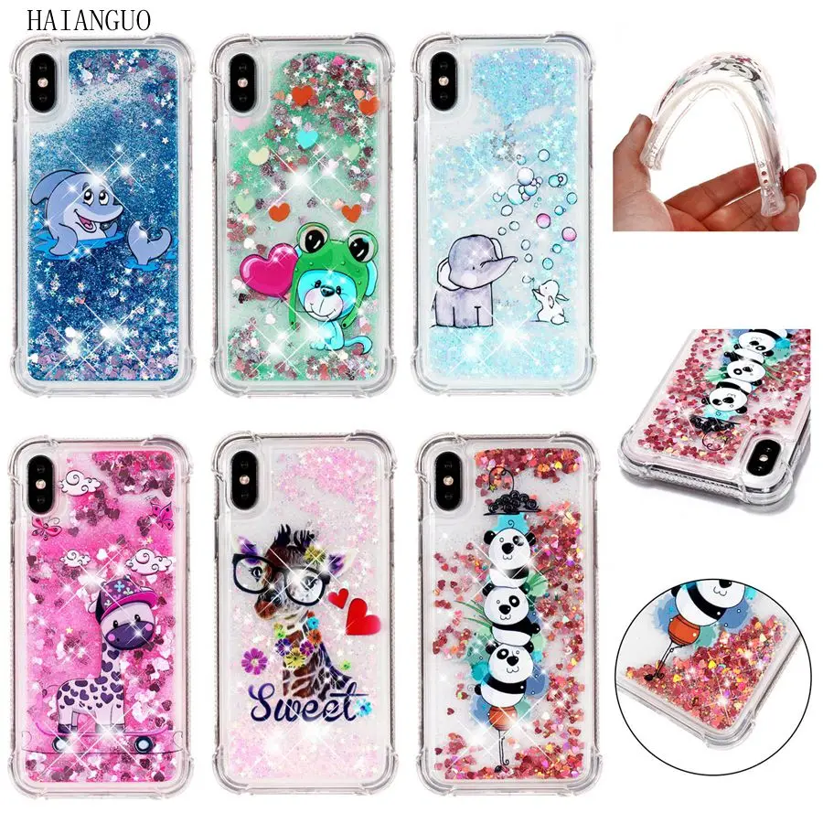 HAIANGUO Glitter Liquid Phone Case for iPhone 7 Plus 6 6S 8 Plus Case Bling Quicksand Unicorn Sequins for iPhone X iPhone 5 5S
HAIANGUO Glitter Liquid Phone Case for iPhone 7 Plus 6 6S 8 Plus Case Bling Quicksand Unicorn Sequins for iPhone X iPhone 5 5S