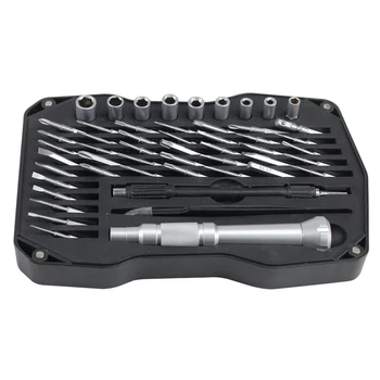 52pcs Electronics Watch Repair Kit Magnetic Screwdriver Steel Repair Tool Mini Practical Replace Blades Electronics
52pcs Electronics Watch Repair Kit Magnetic Screwdriver Steel Repair Tool Mini Practical Replace Blades Electronics