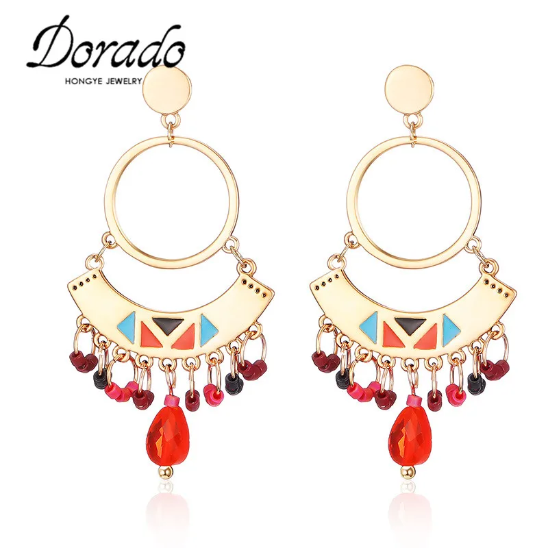 Resin Beads Long Drop Earrings For Women Gold Silver Color Copper Ethnic Female Dangle Hanging Earring Fashion Ear Jewelry 2018
Resin Beads Long Drop Earrings For Women Gold Silver Color Copper Ethnic Female Dangle Hanging Earring Fashion Ear Jewelry 2018
