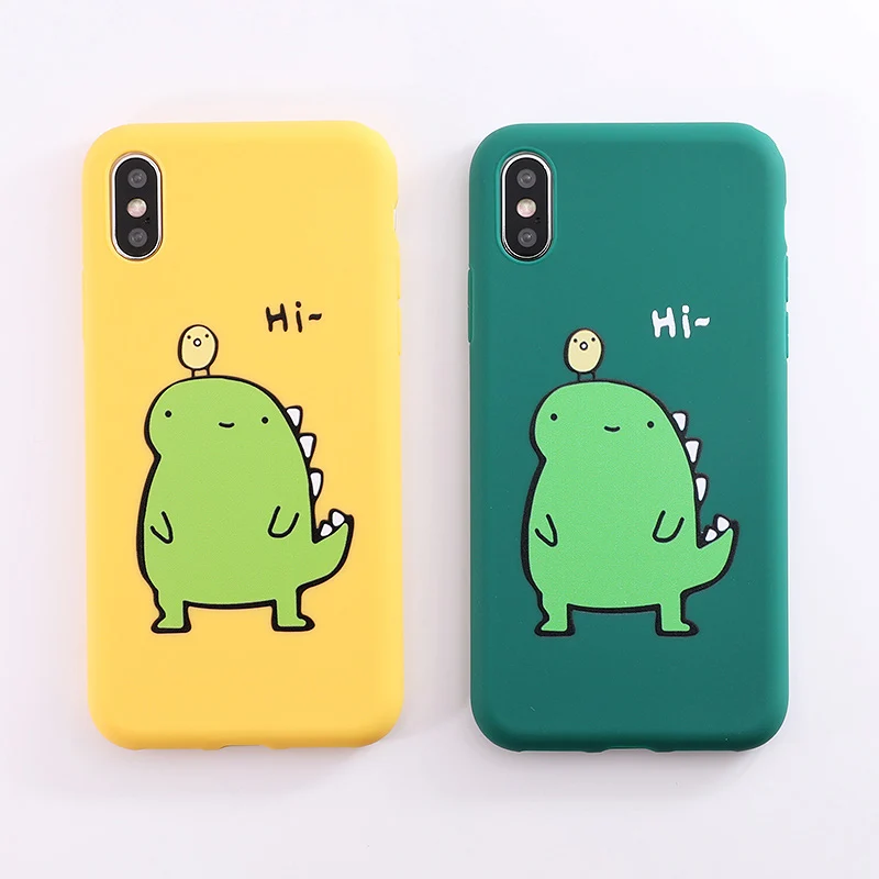 SoCouple Cute Cartoon Funny Dinosaur Soft TPU Phone Cases For iphone Xs max XR Case For iphone X 7 8 6 6s plus Back Cover coque
SoCouple Cute Cartoon Funny Dinosaur Soft TPU Phone Cases For iphone Xs max XR Case For iphone X 7 8 6 6s plus Back Cover coque