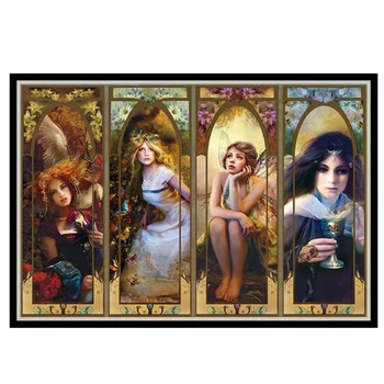 Golden Panno,Needlework,DIY DMC Cross stitch,Sets For Embroidery kit 14ct unprinted cotton thread Fantasy Collag Cross-Stitching
Golden Panno,Needlework,DIY DMC Cross stitch,Sets For Embroidery kit 14ct unprinted cotton thread Fantasy Collag Cross-Stitching