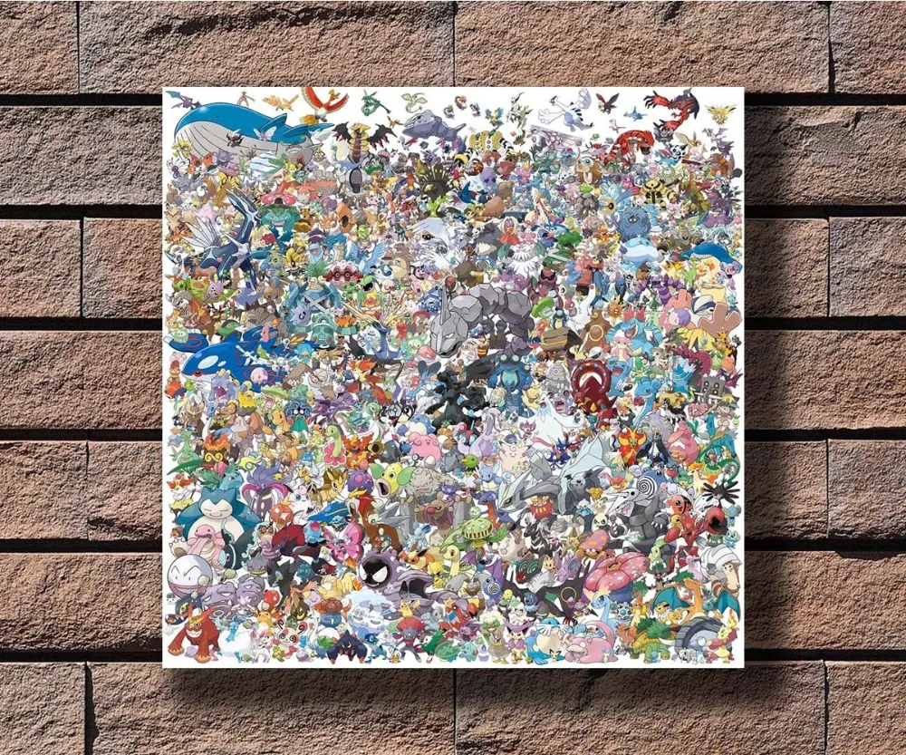 Y654 Pokemon Classic Japan Anime All Monsters Collage Hot Poster Art Canvas Print Decoration 16x16 24x24 27x27inch
Y654 Pokemon Classic Japan Anime All Monsters Collage Hot Poster Art Canvas Print Decoration 16x16 24x24 27x27inch
